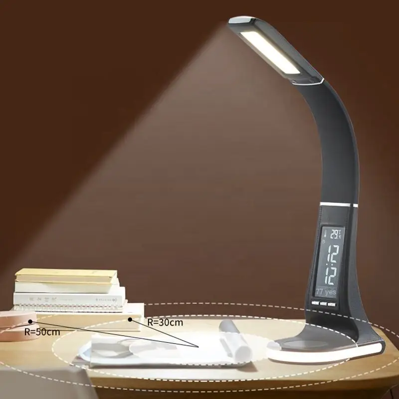 2024 Best Selling Red Dot Design Award 4-in-115W Wireless Charger OEM Multifunctional Bedside Lamp Wireless Charger Stand