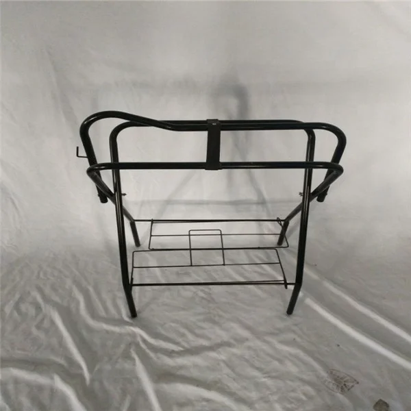 Folding flooring stand Saddle Rack western saddle horse equipment