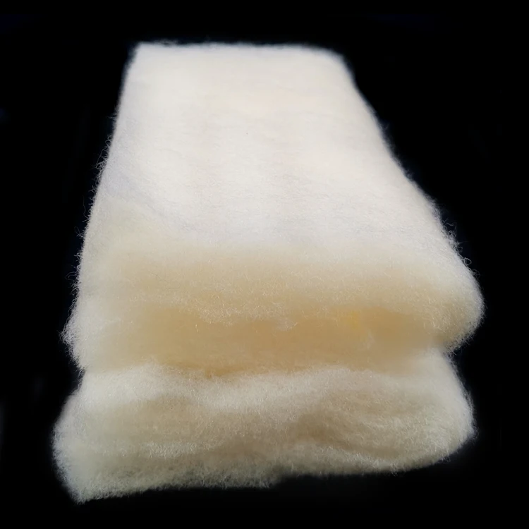 100% soybean fiber batting/wadding/padding/felt quilt mattress microfiber filling material