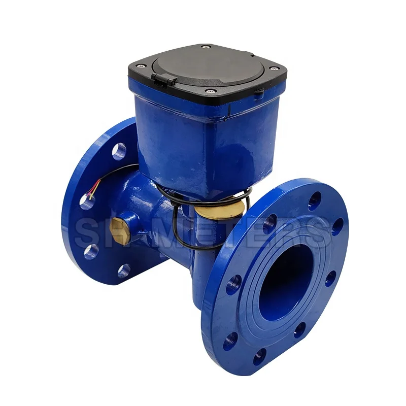 Беспроводной ультразвуковой расходомер воды с импульсным выходом