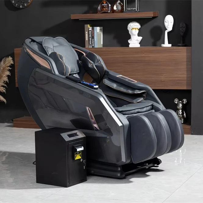 Electric Coin Airport Mall Commercial Masaje Bill Dollar Paper Money Operated Public vending machine Massage Chair with payment