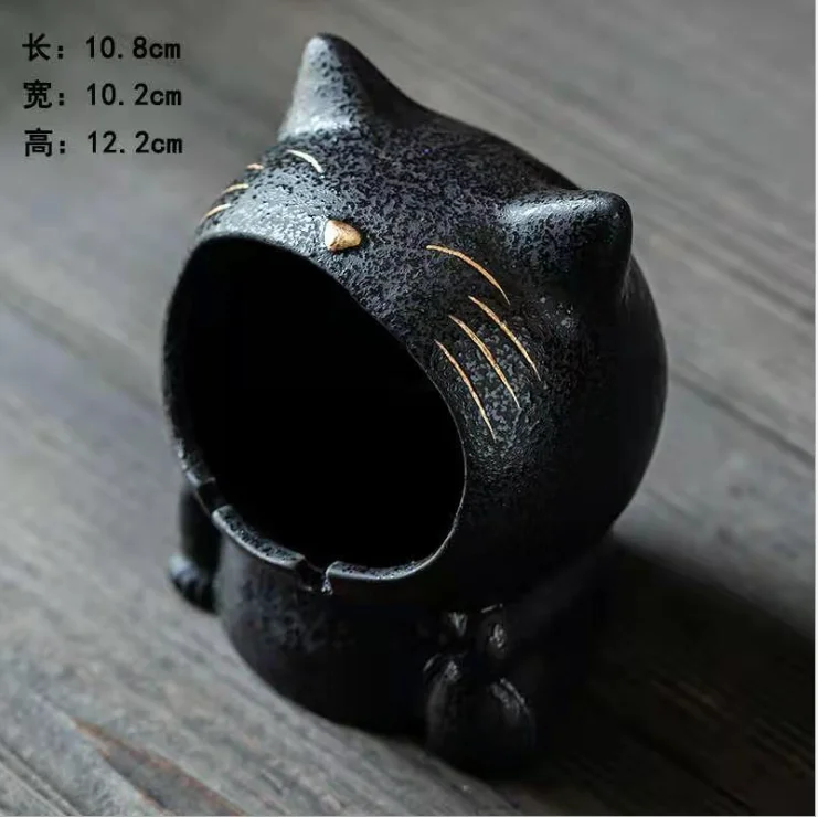 Newly Arrival Cat shape Ashtray Decoration Funny novelty