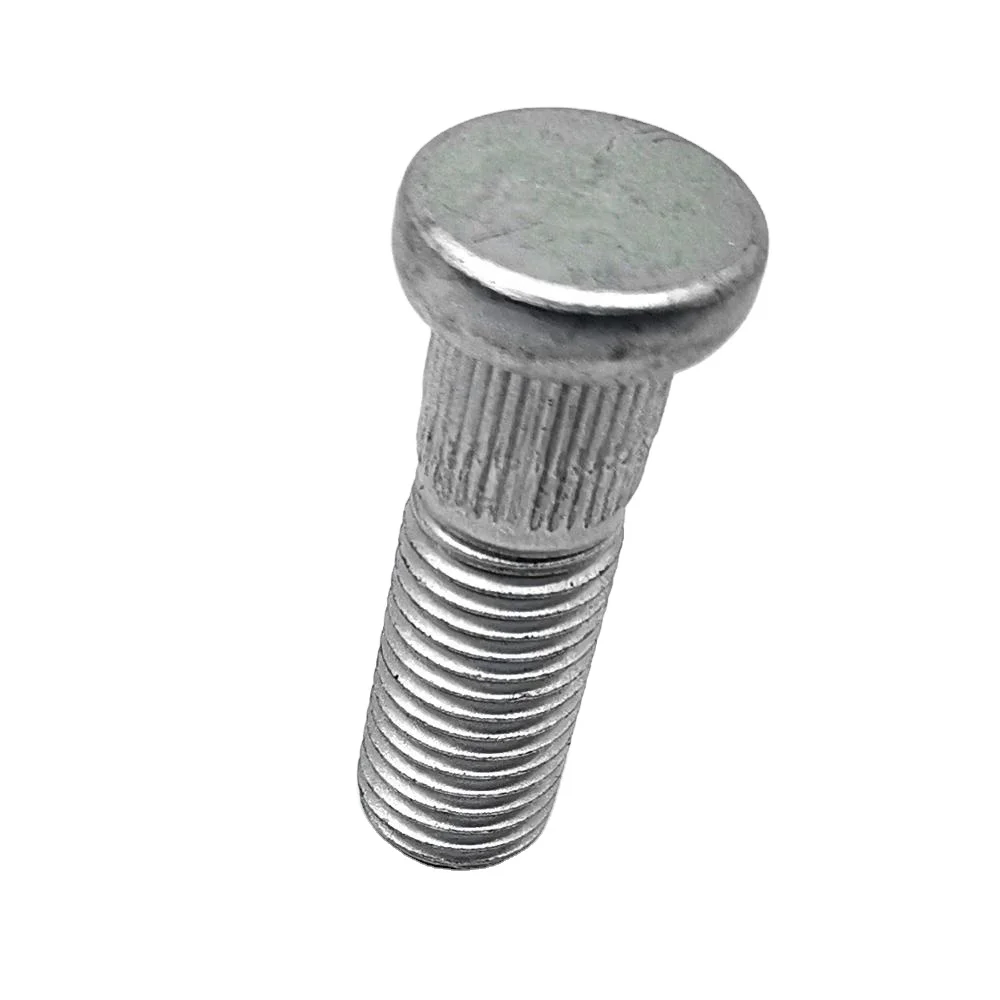 DIN STANDARD ANSI ASTM 18.2.2 Low Price Stainless Steel Wheel Stud Bolts With Knurling From HanDan