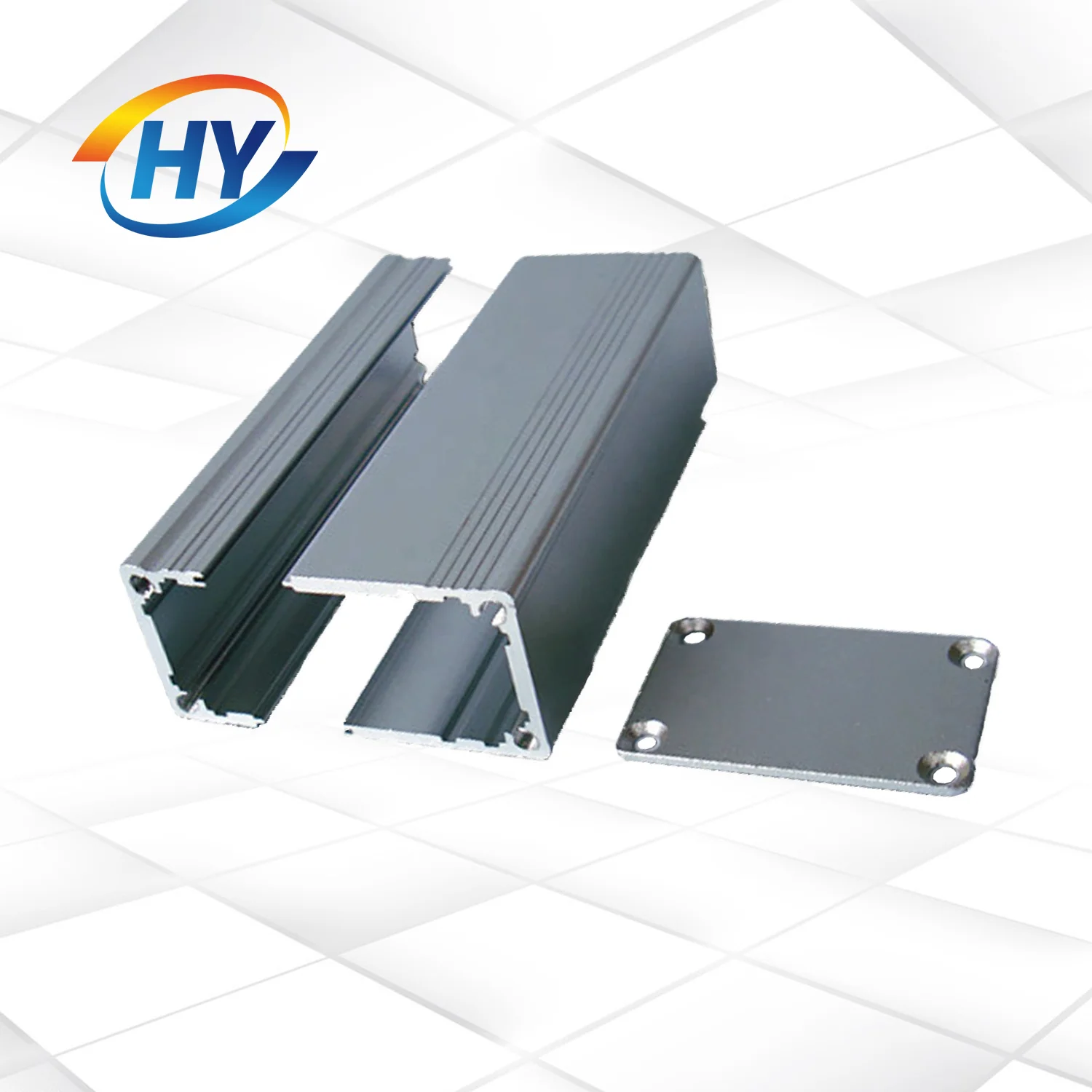 Custom U Shape Edge Trim Protection 90 Degree Bending Aluminum U Channel Profile for Glass Balustrade