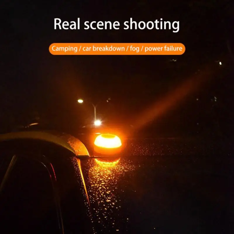 Заводская оптовая продажа, перезаряжаемый Магнитный Автомобильный аварийный фонарь V16, светодиодный маячок для дорожного движения, предупреждение о дорожной аварии