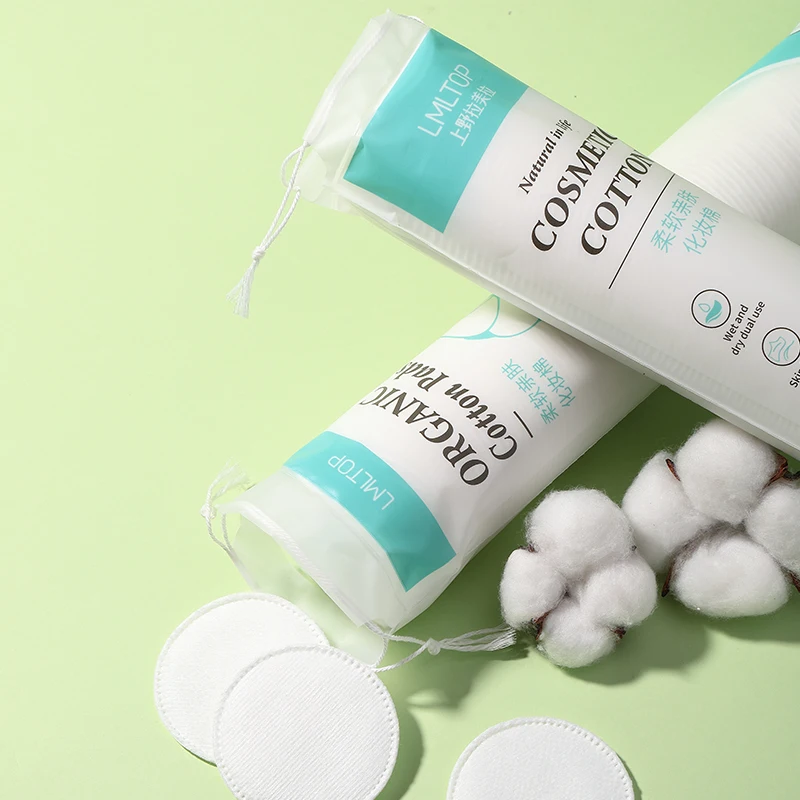 80/100/150 Pack Round Cotton Pads SY430 SY431 Disposable Cosmetic Cotton Pad For Face Skin Care Nail Makeup Remover Cotton Pads