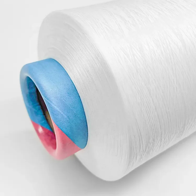 Factory price China Supplier DTY  100% polyester Filament Yarn 150D/48F SD SIM HIM NIM DDB raw white