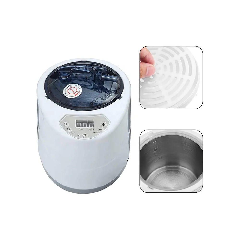 Steam Generator For Sauna Room 220V EU Plug 2000W Larger Capacity 2L Steamer Pot for Steam Sauna