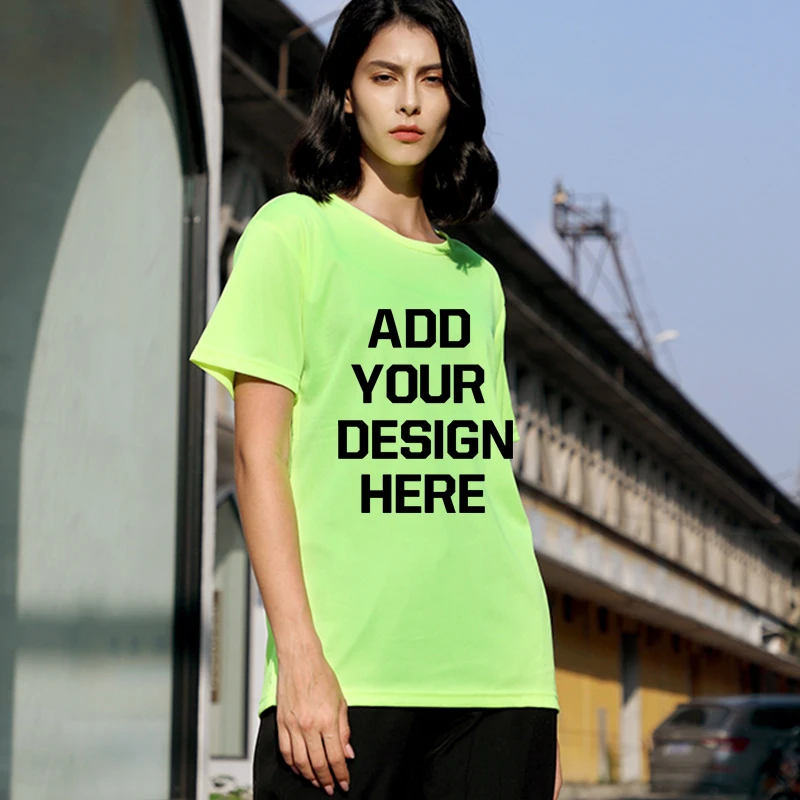 wholesale run quick drying men gym fitness sublimation t shirts plain custom printing tshirt unisex customized quick dry t-shirt