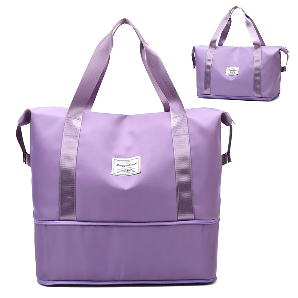 Небольшой минимальный заказ от производителя, вместительные водонепроницаемые спортивные сумки, Складная расширяемая дорожная сумка для мужчин и женщин