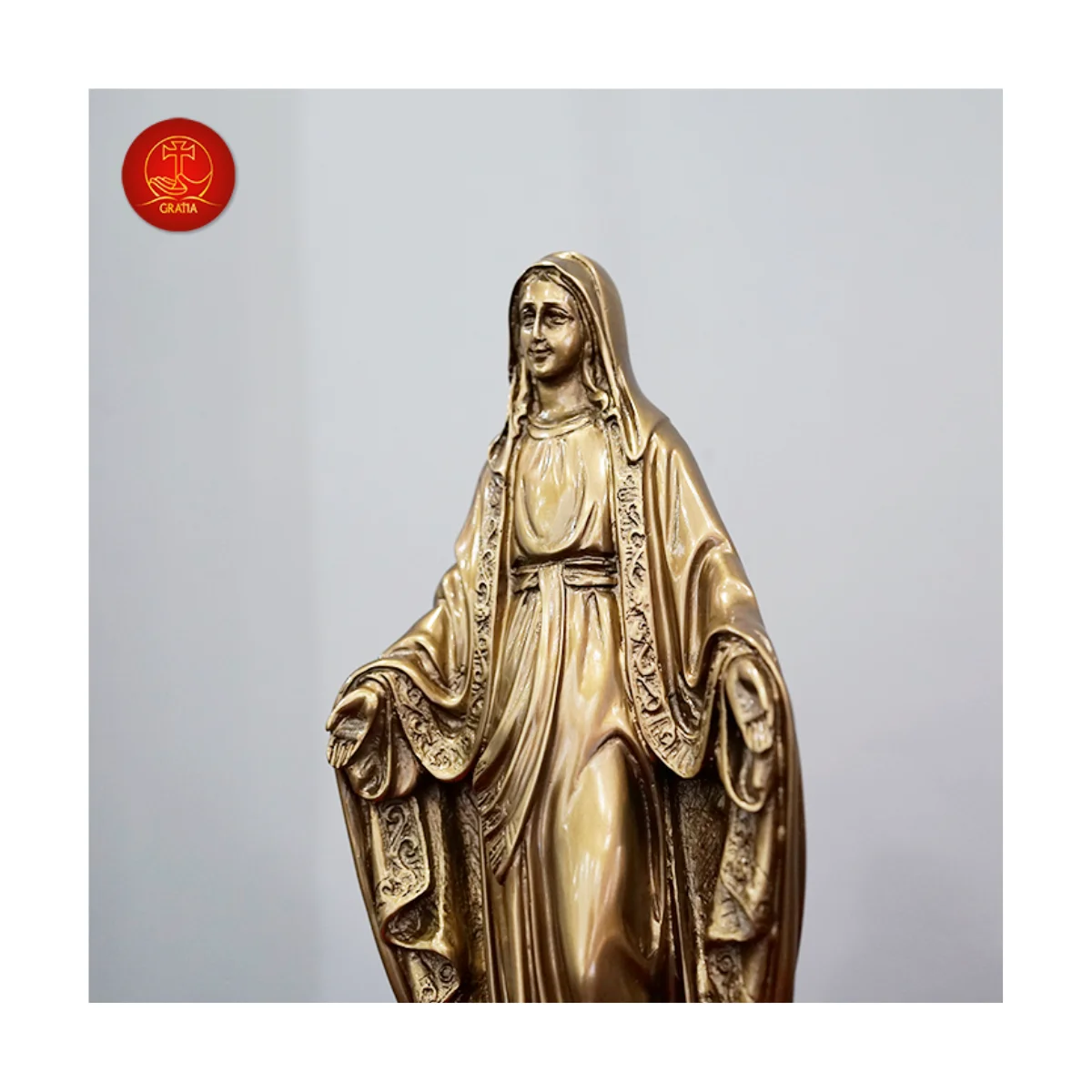 Hot Selling Statue of Virgin Mary Giving Grace 80x300mm or Customized Size for Church/Home Decoration