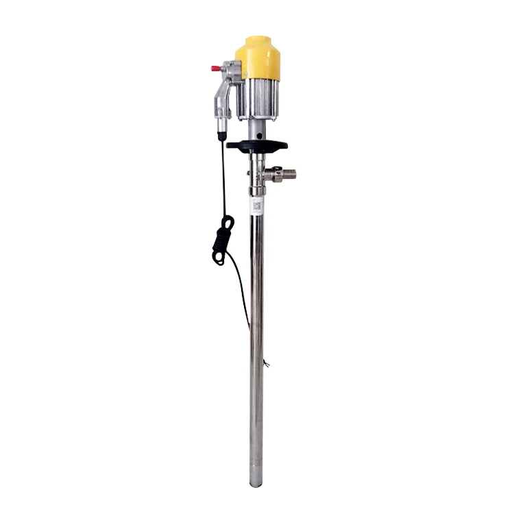 SS AL PVDF PP China Manufacturer Pneumatic Oil Barrel Portable Drum Pump