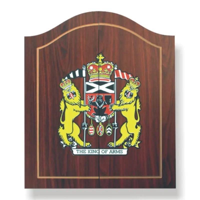 Превосходно изготовленный шкаф для дартс 18 дюймов сизальная щетина доска Дартса с 6 дротиками