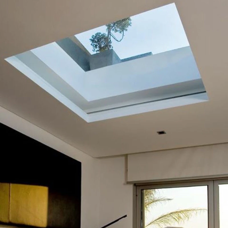D-TOP SHENZHEN 2023 Балконная изоляция skylight крыша окно алюминиевое стекло skylights для