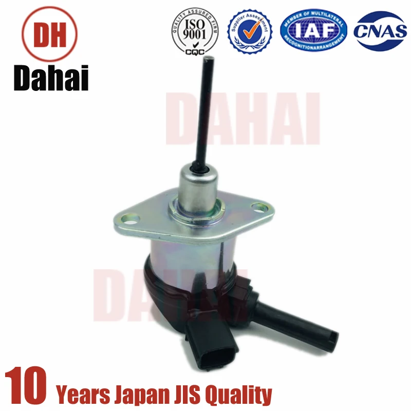 Dahai Japan Brand 12V Diesel Engine Fuel Stop Solenoid 1A021-60010 for Kubota Tractor D1503 D1703 V2003 V2203 V2403