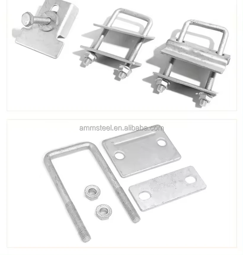 Steel H-Shaped Guide Rail Aluminum Profile Photovoltaic Panel Bracket Roof Installation Ground Solar Frame Alloy H-Frame Guide