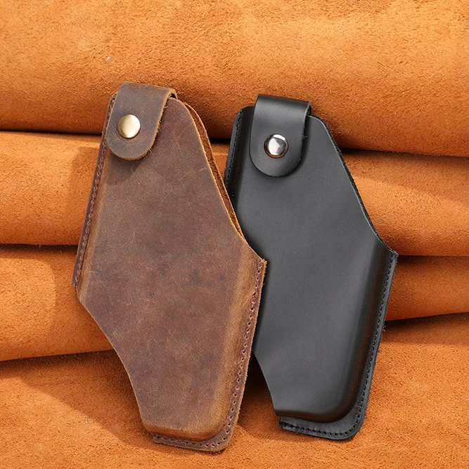 Vintage Men Leather Phone Case Belt Clip Holster Pouch Case genuine leather cell phone holster