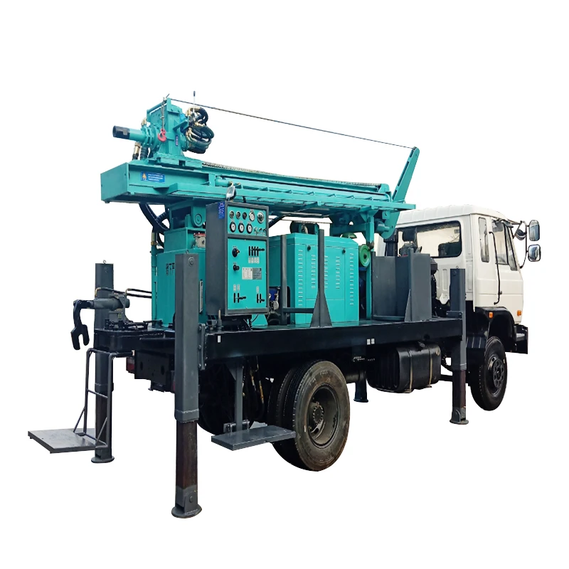 Cheap Price Crawler Mounted Dth Drilling Rig 200m Diesel Engine Water Well Drilling Rig Borehole Machinery Drilling Wells
