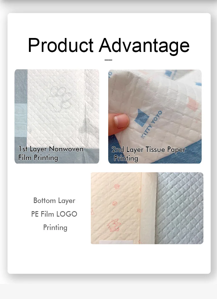 High Absorbent Disposable Medical Underpad Bed Pad Sheet 60x90 for Pet Dog Training