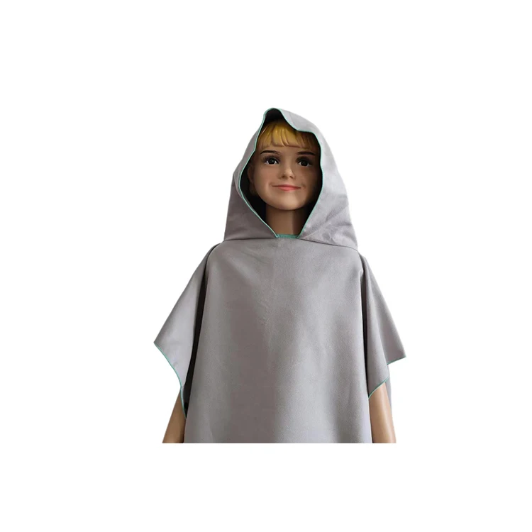 Wholesale promotion surf poncho beach towel children