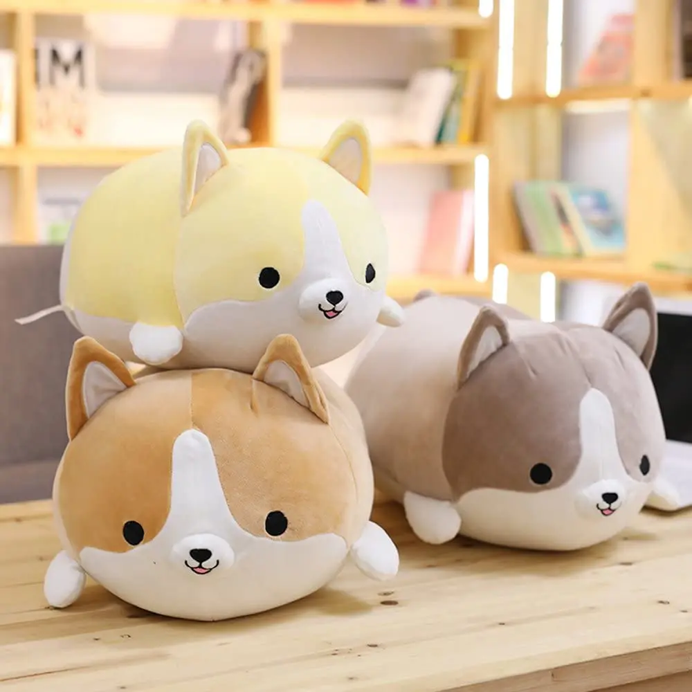 Cheap High Quality Plush Corgi Dog Stuffed Animals Toys Decoration Pillow Plush Soft Pillow Plush Toys