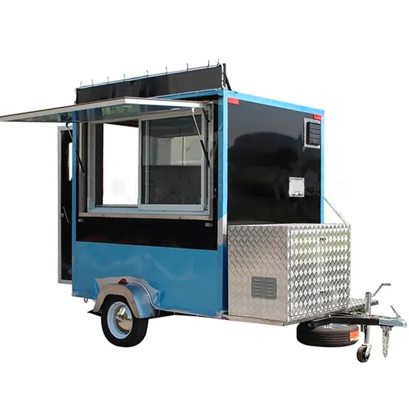 JX-FS210 Cart fast food van truck carritos para vender helados