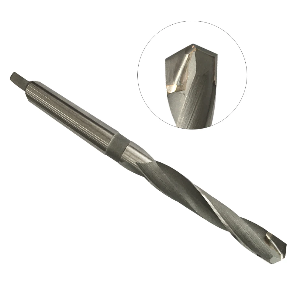 DIN345 DIN8041 TC Inserts Carbide Tipped  Morse Taper Shank Twist Drill Bit for Cast Iron Non-Ferrous Metal Hardened Steel