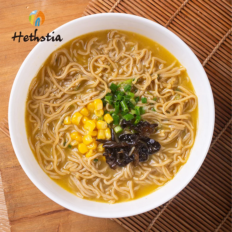 Pork Tonkotsu Flavor Ramen High Protein Pasta Diabetic Friendly Plant Based Cup Noodle