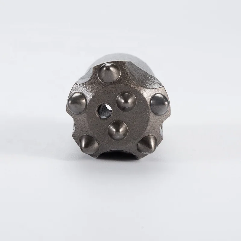 34mm 7 Buttons Tapered Button Drill Bit for Jack Hammer Thread Rock Drilling Tool