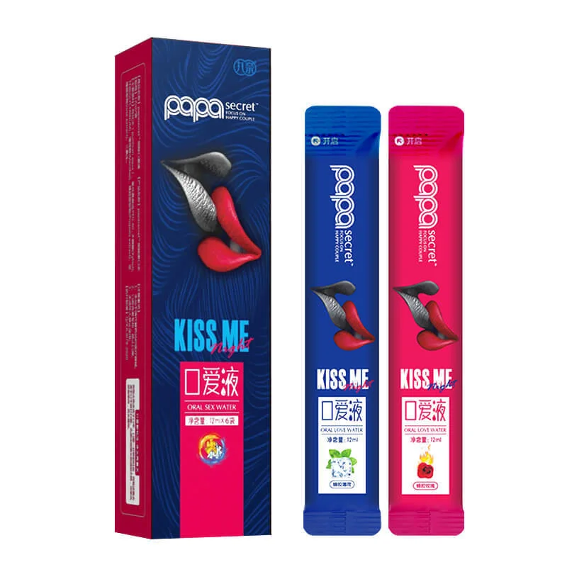 Portable 20ml Fruit Water Based Edible Oral Sex Water