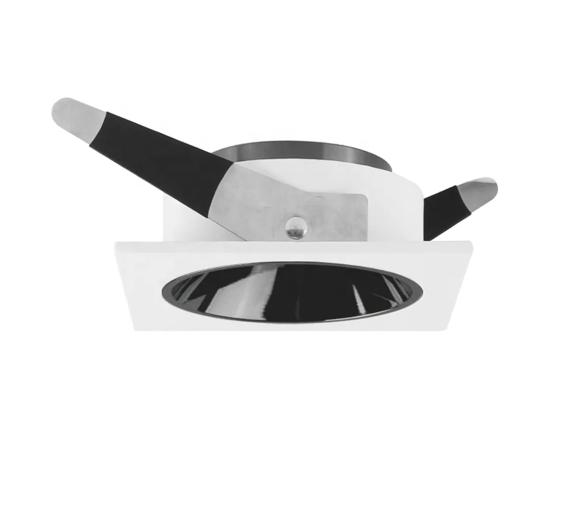 GUPO Recessed COB LED Module Aluminum Cut Size 75mm Changeable GU5.3 MR16 GU10 LED Spot Light Wall Washer Oval Hole Frames