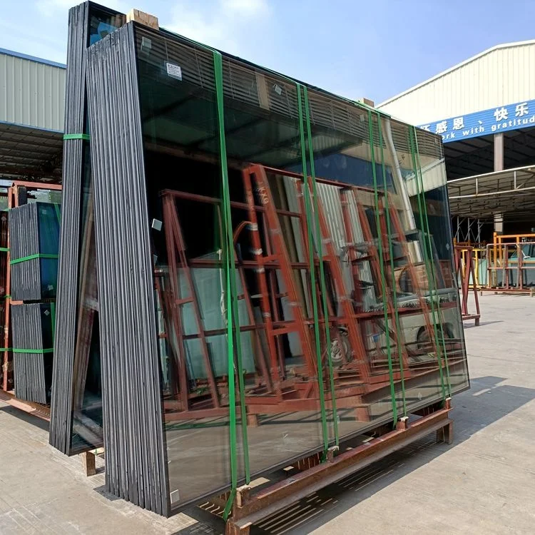 China glass factory sound-proof insulated glass window panel double glazed glass insulation curtain wall