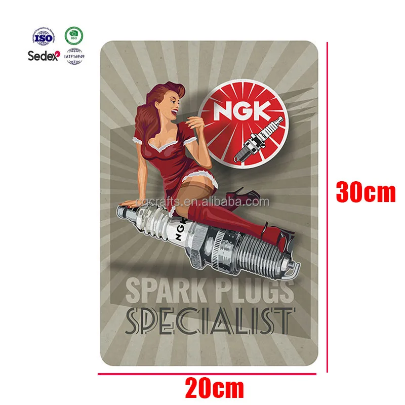 20x30cm Wholesale Antique Vintage Wall Sign Home Decor Tin Poster Metal Signs