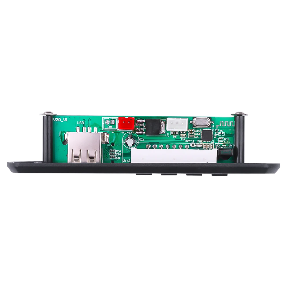 Blue tooth 5.0 MP3 Decoder Board Car Remote Control Wireless Audio 5V-12V WMA Car Music Player Module Audio USB AUX TF Radio