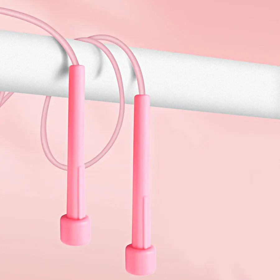 High-Speed PVC Fitness Jump Rope  Kids Colorful Smart Weighted Skipping Rope  Steel Wire PP Material  Home Use