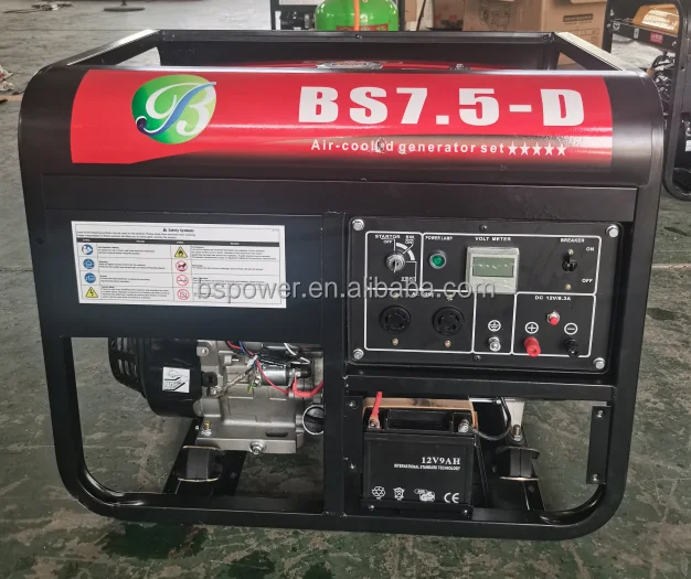 China Factory Small 2kw 3kw 5kw 168F Natural Gas LPG LNG Portable Gasoline/Gas Dual Fuel Generator