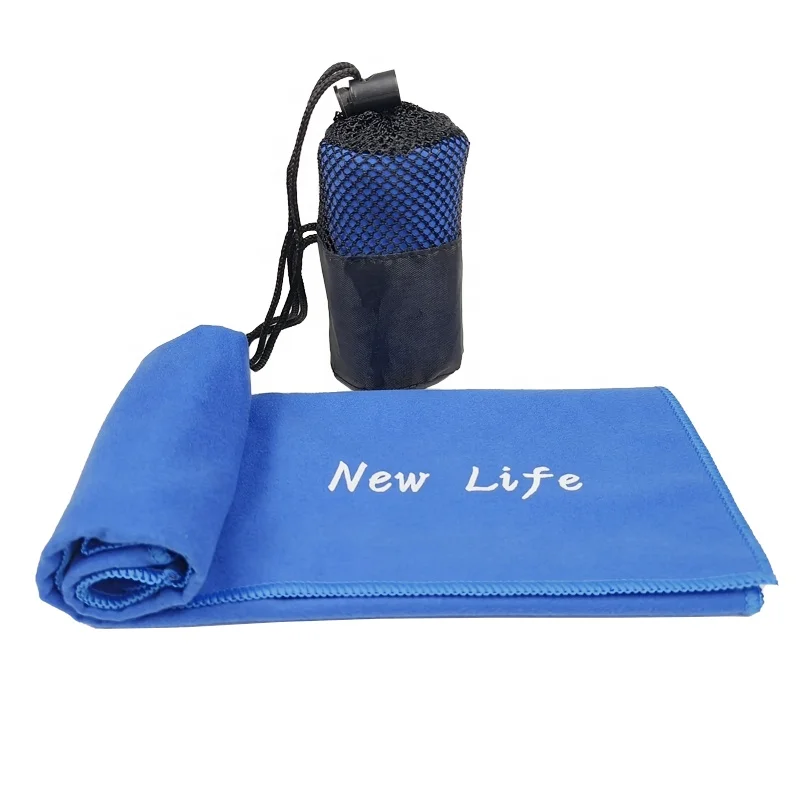 Microfiber Quick Dry Gym Towel Workout Microfibre Gym Towel for Sweat Fitness Beach Camping Yoga Travel Sports Towels