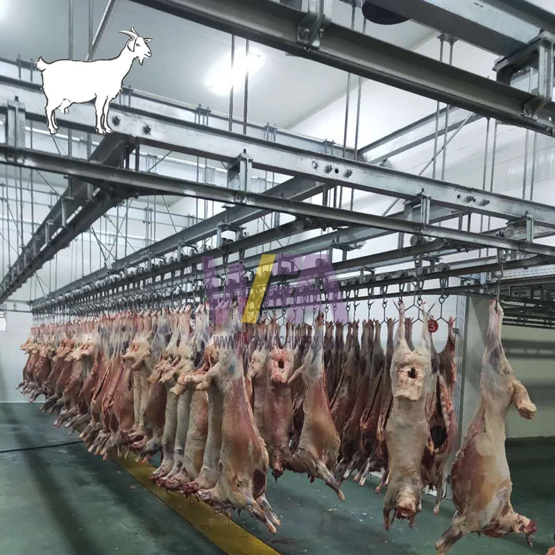 Complete halal lamb slaughtering machine sheep slaughterhouse for goats ram mutton meat processing machinery abattoir equipment