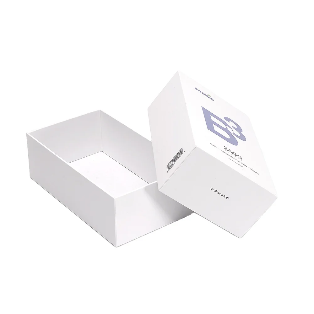 
OEM White Paperboard Phone Electronics Gift Box Packaging Printing Sunglasses Packaging Box 