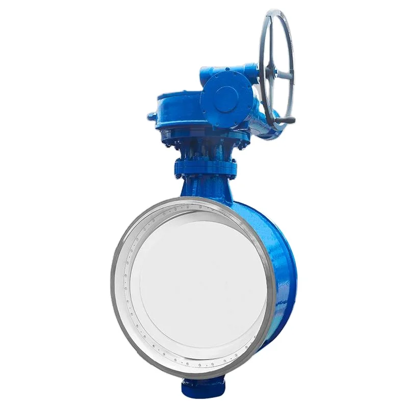 fm approved factory manufacture butterfly valve cast steel three eccentric butt welding hard seal butterfly valve
