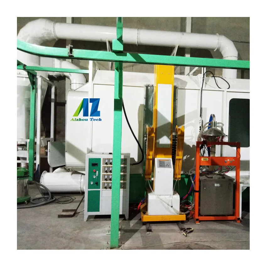 steel structure steel color powder coating production line for wheel rim
