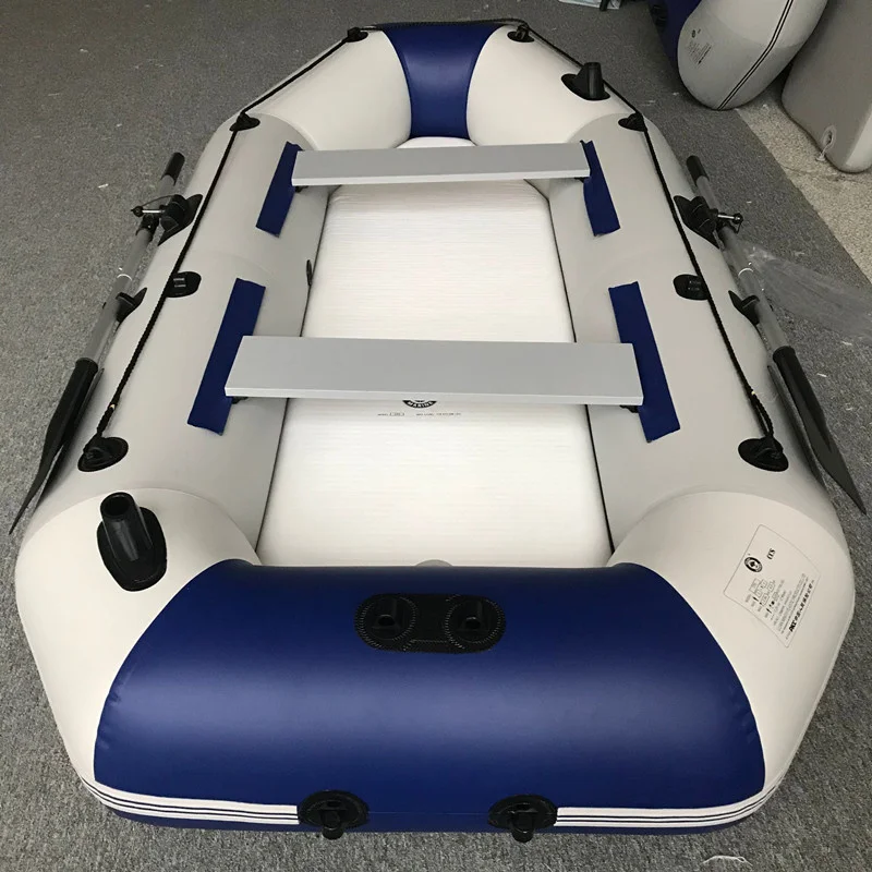 Solarmarine 5 Person 330 CM Folding PVC Inflatable Kayak Fishing Boat Safety Raft