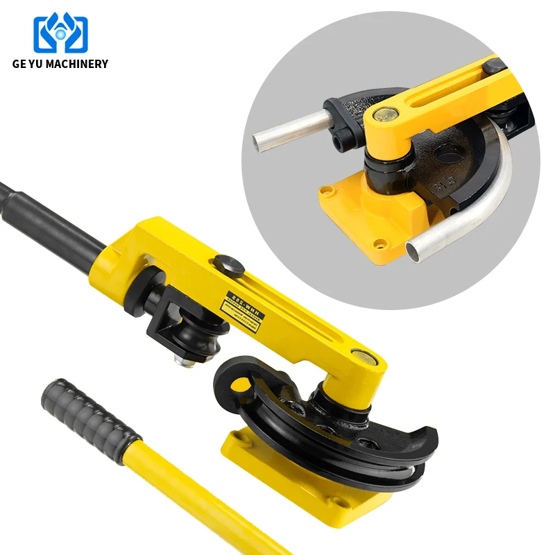Hot Selling Small Tube Bending Machines 22-60mm Manual Hydraulic Pipe Benders for Steel Pipe