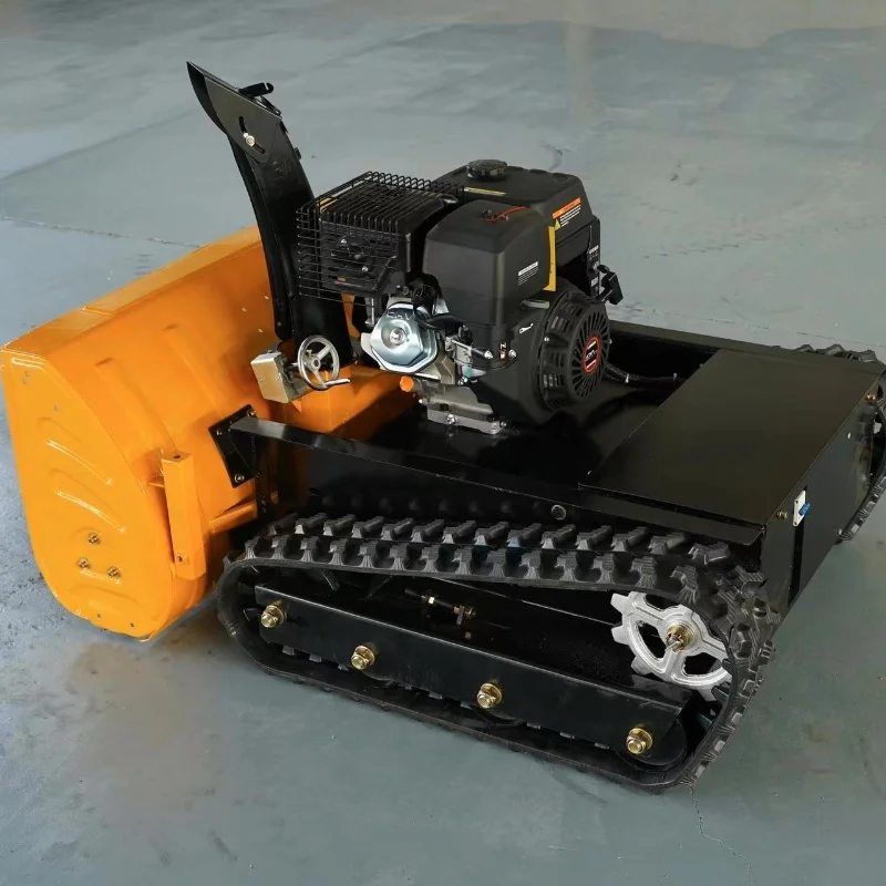 Home Garden RC Snow blower Electric Start Gas Petrol Garden remote control snow blower