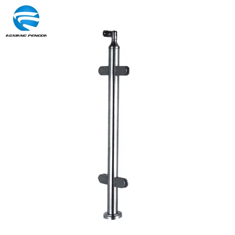 
Hot sale new design stable utility stair pillar post 304 stainless steel modern customized stair railing post 