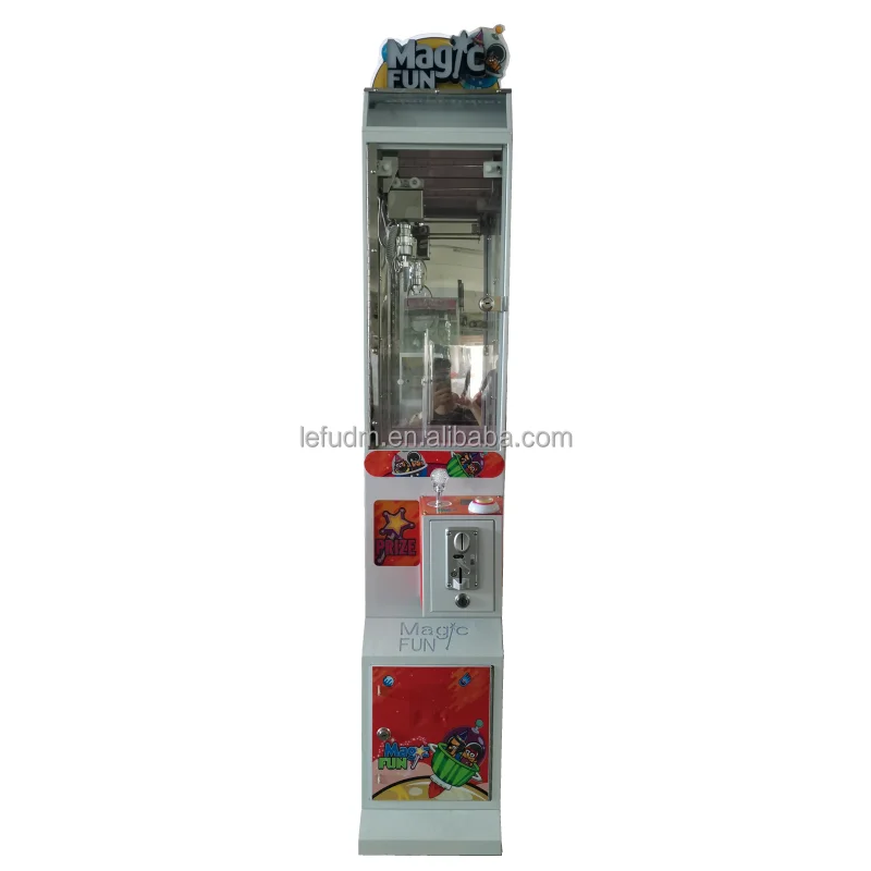 2023 New Mini Toy Claw Machine Indoor Magic Key Claw Machine  Mini Claw Machine with Bill Acceptor $300