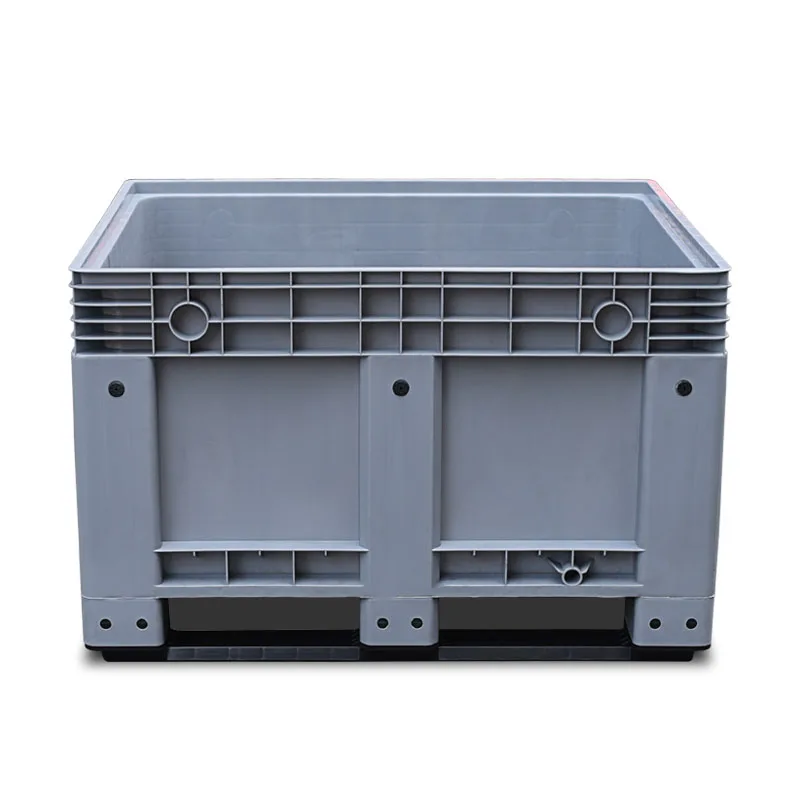 2023 Factory wholesale 1200 x1000mm lowes plastic pallet box/ pallet bin/fruit crate for sale