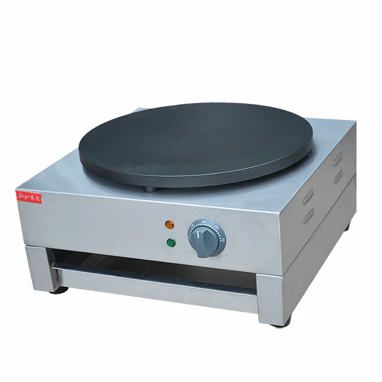 Single Crepe Making Machine / Pancake Maker Electric Crepe And Pancake