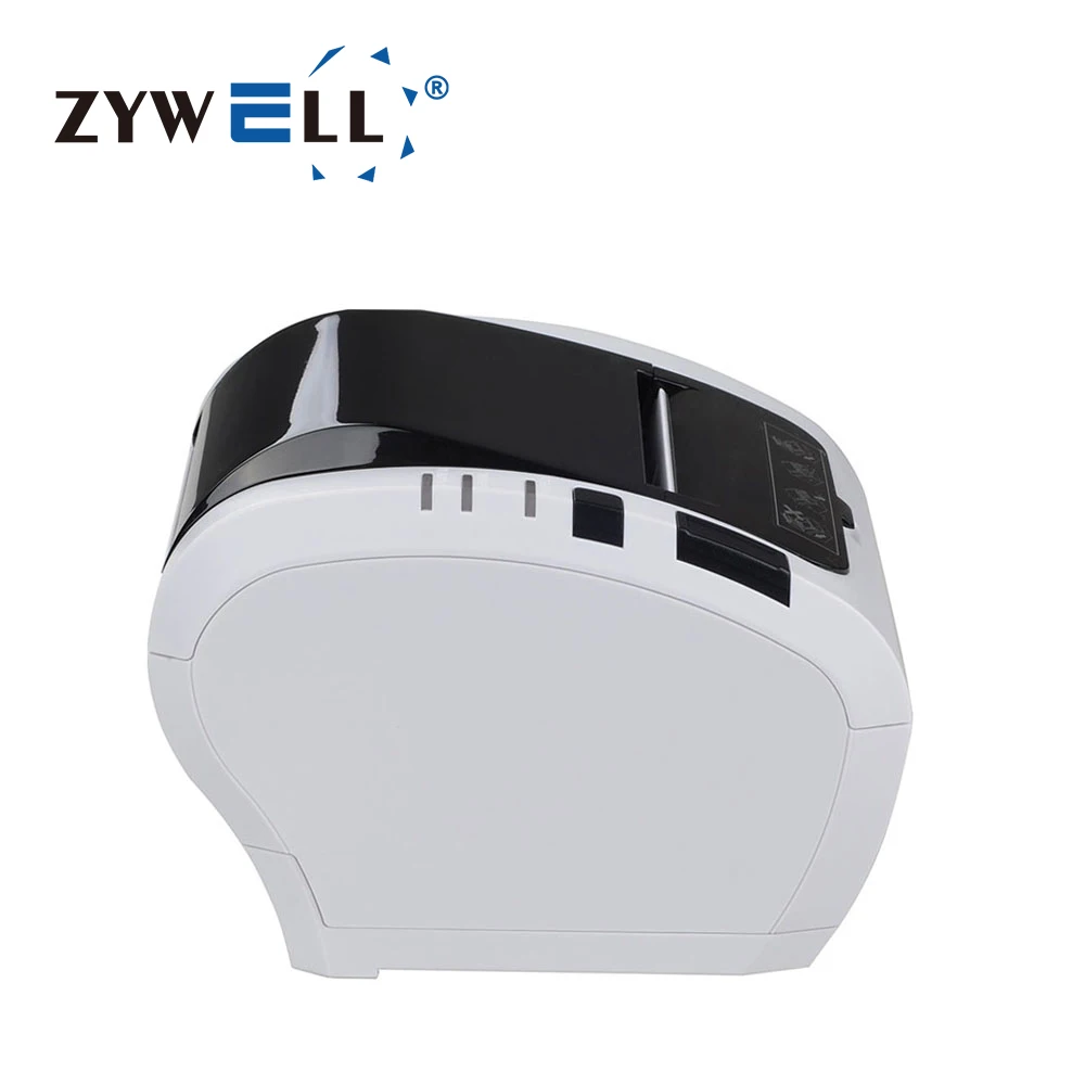 China manufacturer printer paper size 80mm receipt printer with print app Zywell ZY306 pos printer