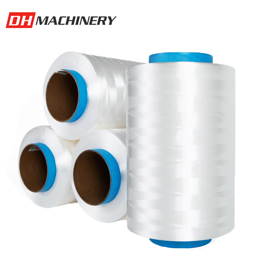 Устойчивая К крою пряжа UHMWPE белого цвета из волокна 50D 100D 200D